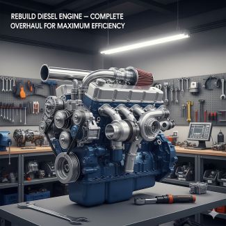 Rebuild Diesel Engine – Complete Overhaul for Maximum Efficiency