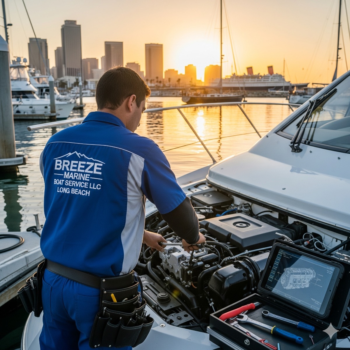 Breeze Marine Boat Service LLC Long Beach