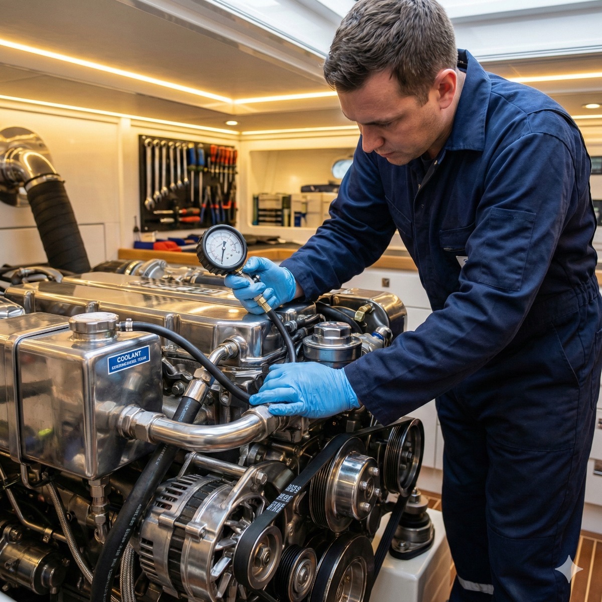 Cooling System Pressure Testing