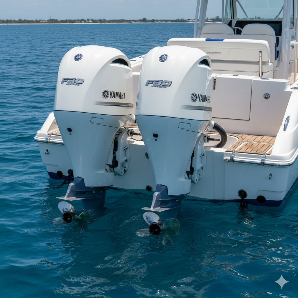 Yamaha outboard specialist service for four-stroke engines in Long Beach