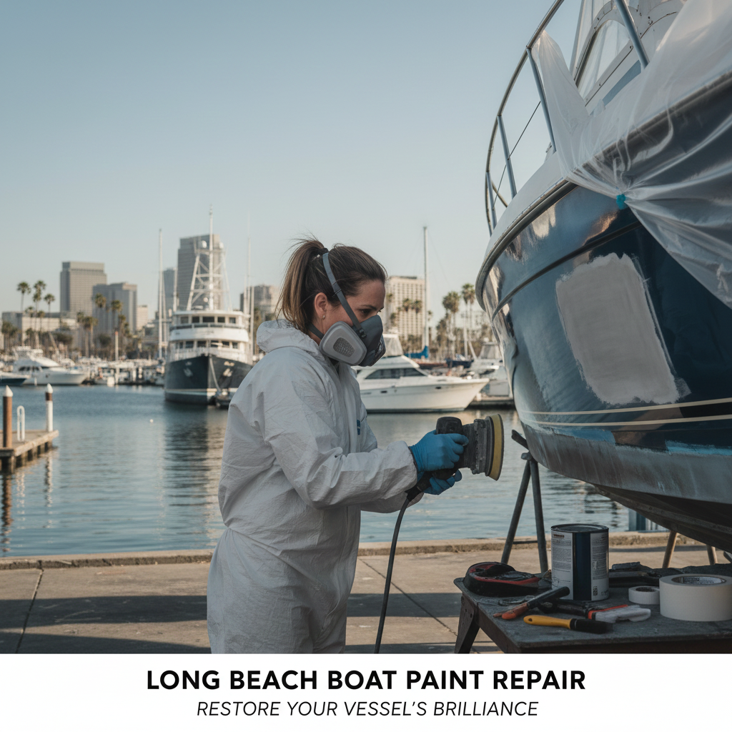 Professional Yacht Coating Repair Long Beach