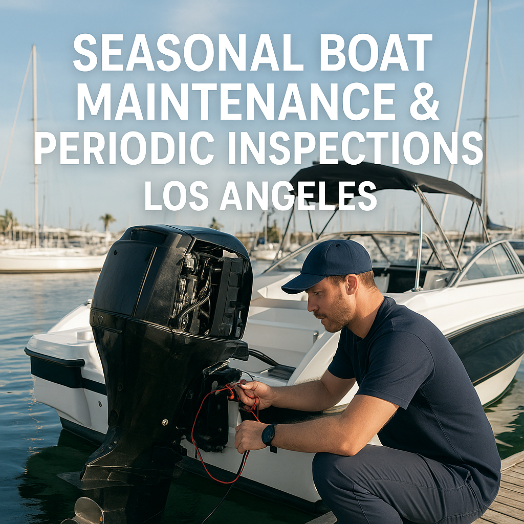 Seasonal Boat Maintenance & Periodic Inspections — Los Angeles