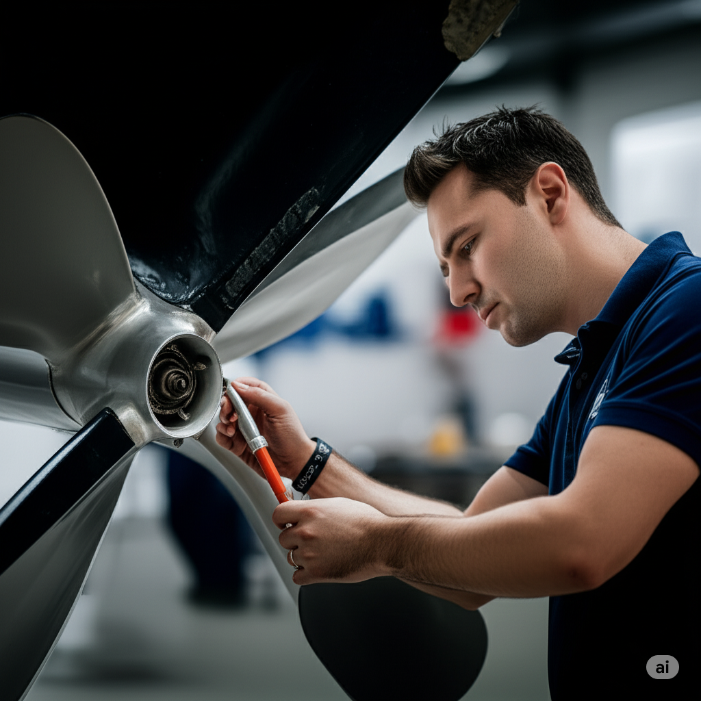 Propeller Repair – Restore Thrust, Balance, and Fuel Efficiency