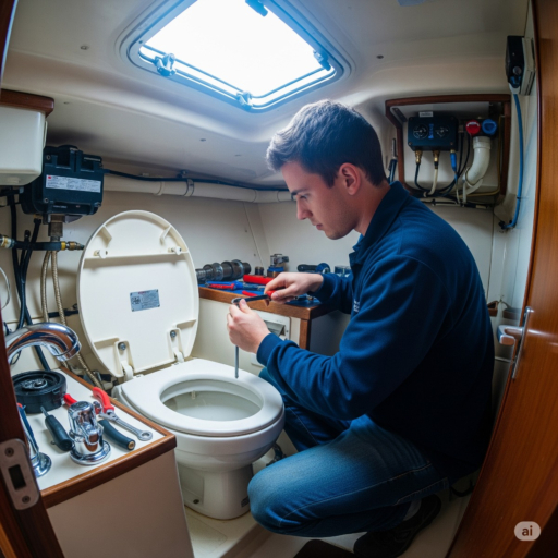 Boat Head Not Flushing? Troubleshooting a Marine Toilet