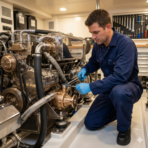 Marine Circulation Pump Failure: Squeals, Weeps and Coolant Loss