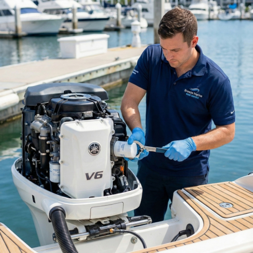 Outboard Motor Service Checklist for Saltwater Fishing Boats
