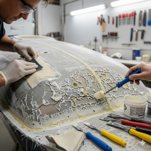 Soft Spots and Delamination in Fiberglass Hulls: What to Know
