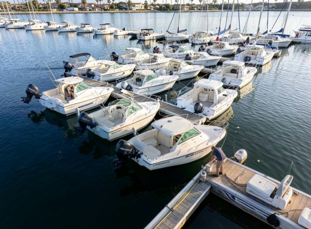 Boat Fleet Maintenance for Charter and Rental Operators