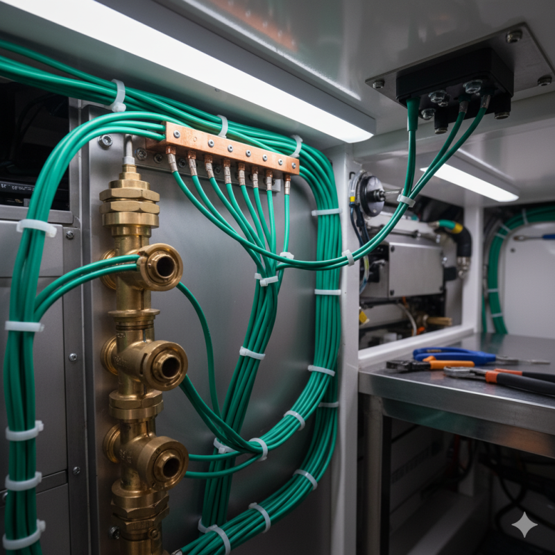 Marine Grounding and Bonding The Key to Corrosion Prevention on Your Yacht