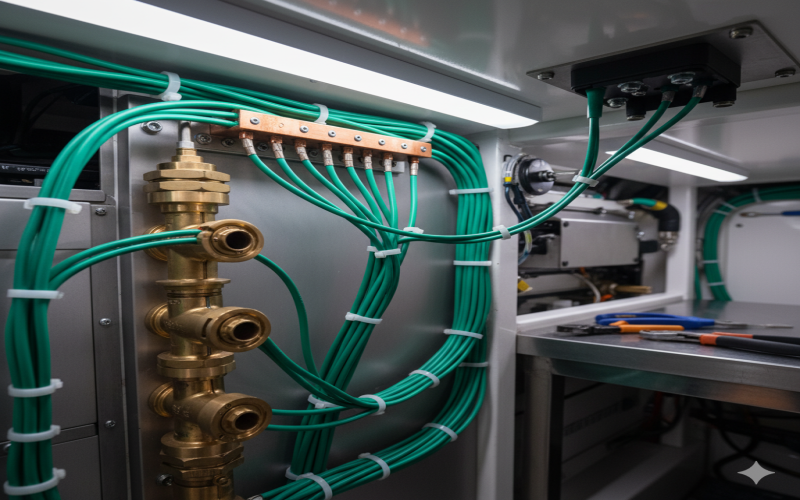 Marine Grounding and Bonding The Key to Corrosion Prevention on Your Yacht