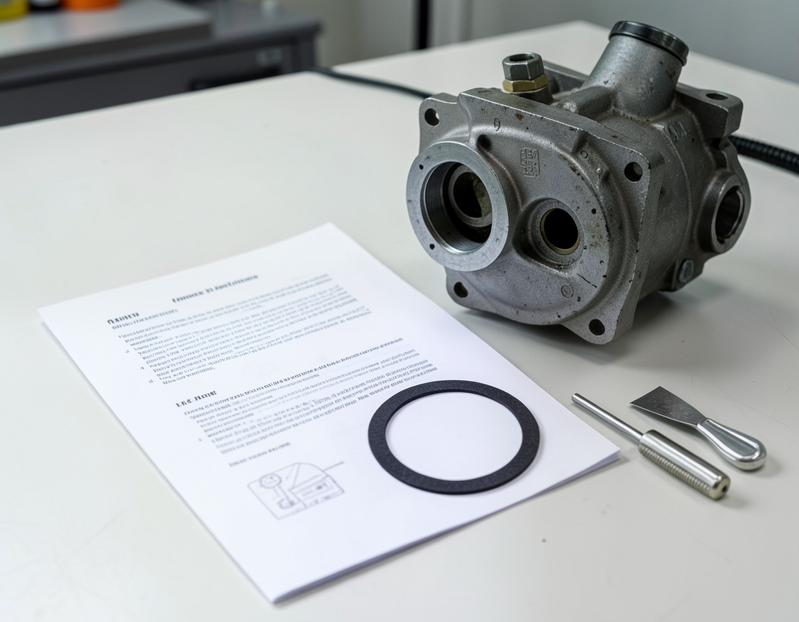 OEM gaskets for circulation pump replacement