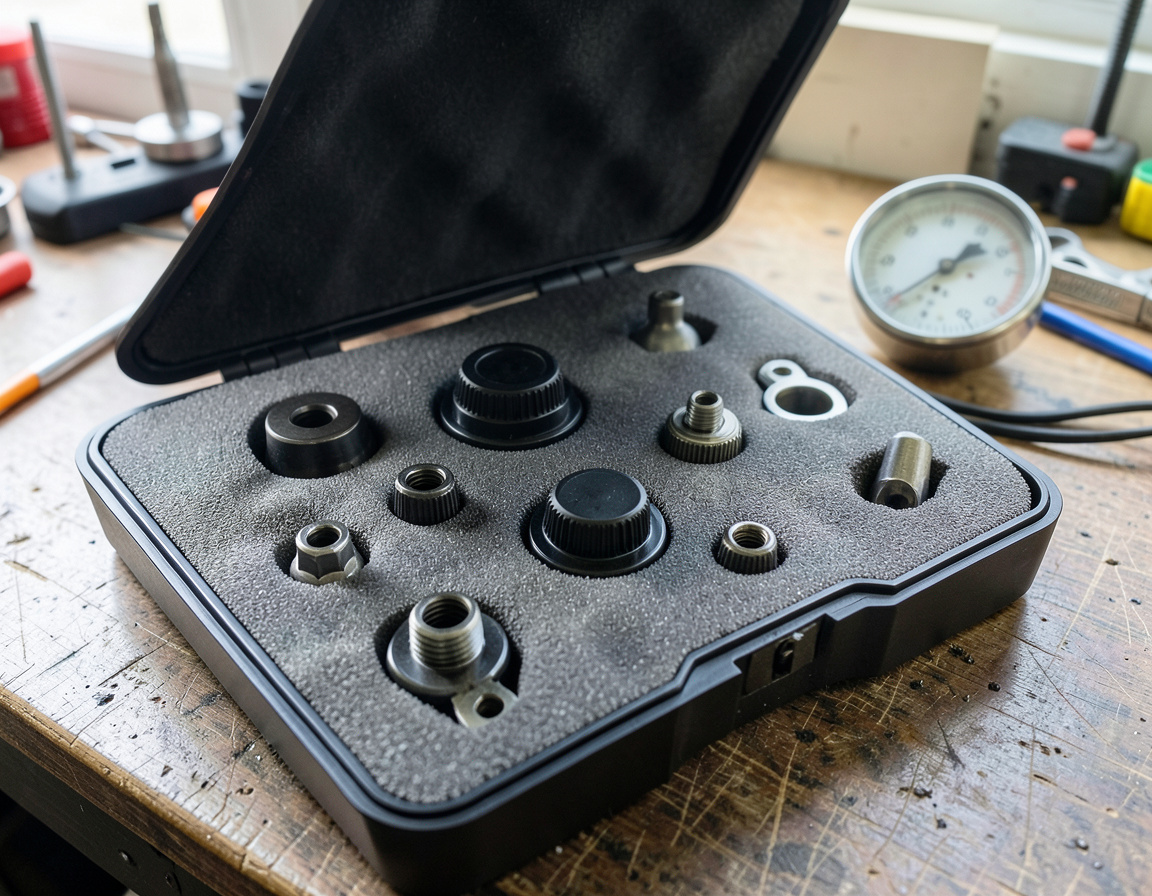 Pressure cap relief adapters for cooling system tests