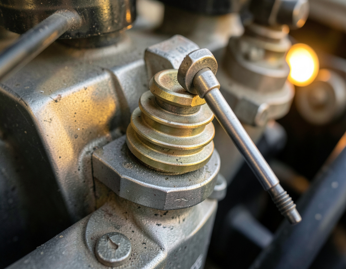 Fast-idle cam linkage adjustment on a carburetor