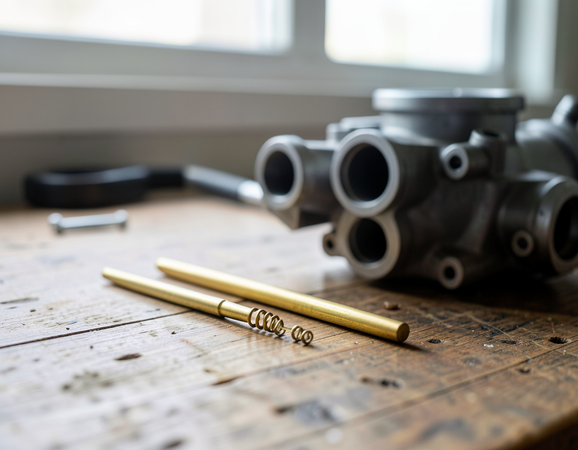 Tapered metering rods for carburetor jetting